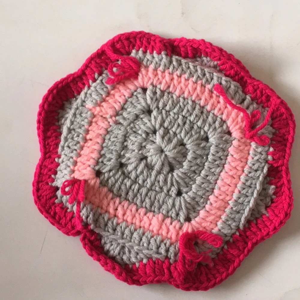 🐠 5 handcrafted potholders